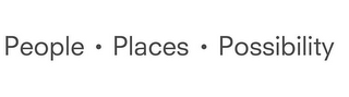PEOPLE PLACES POSSIBILITY logo