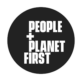PEOPLE + PLANET FIRST logo