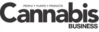 PEOPLE + PLANTS + PRODUCTS CANNABIS BUSINESS logo