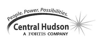 PEOPLE. POWER. POSSIBILITIES. CENTRAL HUDSON A FORTIS COMPANY logo