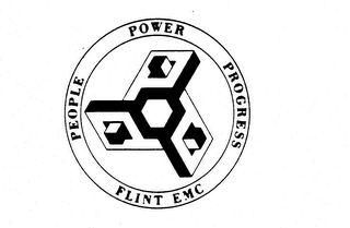 PEOPLE POWER PROGRESS FLINT EMC PPP logo