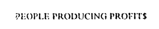 PEOPLE PRODUCING PROFIT$ logo