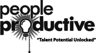 PEOPLE PRODUCTIVE "TALENT POTENTIAL UNLOCKED" logo