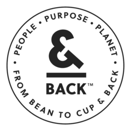 PEOPLE PURPOSE PLANET &BACK FROM BEAN TO CUP & BACK logo