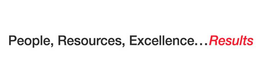PEOPLE, RESOURCES, EXCELLENCE...RESULTS logo