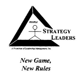 PEOPLE STRATEGY LEADERS A FRANCHISE OF LEADERSHIP MANAGEMENT, INC. NEW GAME, NEW RULES logo