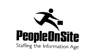 PEOPLEONSITE STAFFING THE INFORMATION AGE logo