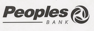 PEOPLES B A N K logo