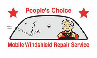 PEOPLE'S CHOICE MOBILE WINDSHIELD REPAIR SERVICE logo