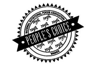 PEOPLE'S CHOICE NNFA NATIONAL NUTRITIONAL FOODS ASSOCIATION WINNER logo