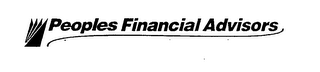 PEOPLES FINANCIAL ADVISORS logo