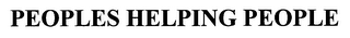 PEOPLES HELPING PEOPLE logo