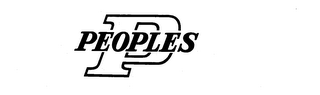 PEOPLES P logo