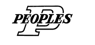 PEOPLES P logo