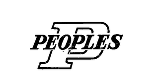 PEOPLES P logo