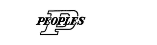 PEOPLES P logo