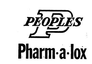 PEOPLES PHARM - A - LOX logo