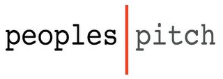 PEOPLES PITCH logo