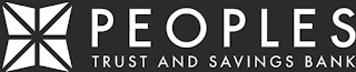 PEOPLES TRUST AND SAVINGS BANK logo