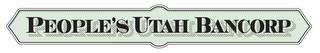 PEOPLE'S UTAH BANCORP logo
