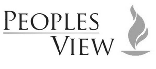 PEOPLES VIEW logo
