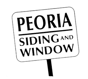 PEORIA SIDING AND WINDOW logo