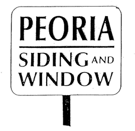 PEORIA SIDING AND WINDOW logo