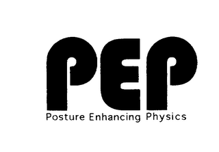 PEP POSTURE ENHANCING PHYSICS logo