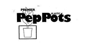 PEP POTS PREMIER PLASTIC logo