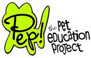 PEP! THE PET EDUCATION PROJECT logo