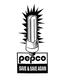 PEPCO SAVE & SAVE AGAIN logo