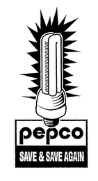PEPCO SAVE & SAVE AGAIN logo