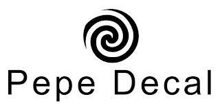 PEPE DECAL logo