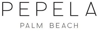 PEPELA PALM BEACH logo