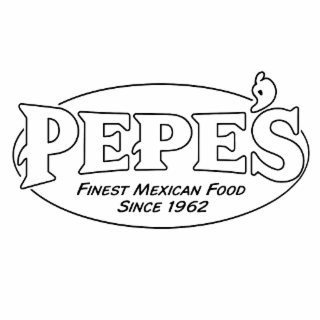 PEPE'S FINEST MEXICAN FOOD SINCE 1962 logo