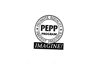 PEPP PROGRAM IMAGINE! PROMOTE EQUALITY PREVENT PREJUDICE logo