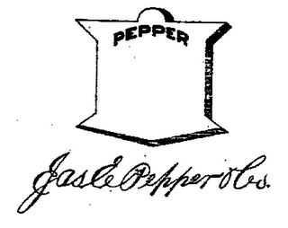 PEPPER JAS.E. PEPPER & CO.