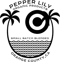PEPPER LILY ORGANIC PRODUCTS SMALL BATCH BLENDED ORANGE COUNTY, CA logo