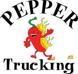 PEPPER TRUCKING logo