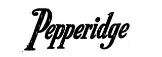 PEPPERIDGE logo