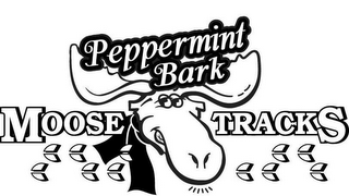 PEPPERMINT BARK MOOSE TRACKS logo