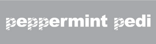 PEPPERMINT PEDI logo
