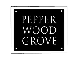 PEPPERWOOD GROVE logo