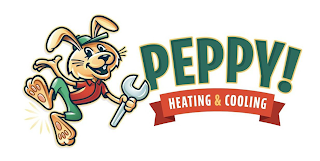 PEPPY! HEATING & COOLING logo