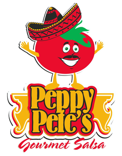 PEPPY PETE'S GOURMET SALSA logo