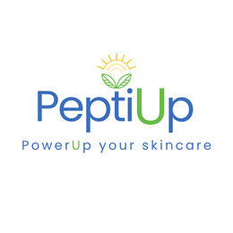PEPTIUP POWERUP YOUR SKINCARE logo