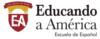 PER ARDUA AD ASTRA EA EDUCANDO A AMÉRICA ESCUELA DE ESPAÑOL logo