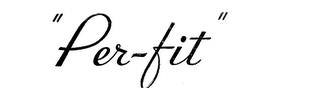 "PER-FIT" logo