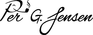 PER G. JENSEN logo