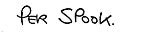 PER SPOOK. logo
